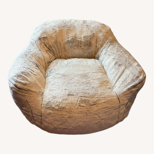Used Light Grey Chaise Chair for sale on AptDeco