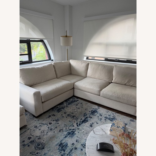 Used Arhaus Remington Sectional + Ottoman for sale on AptDeco