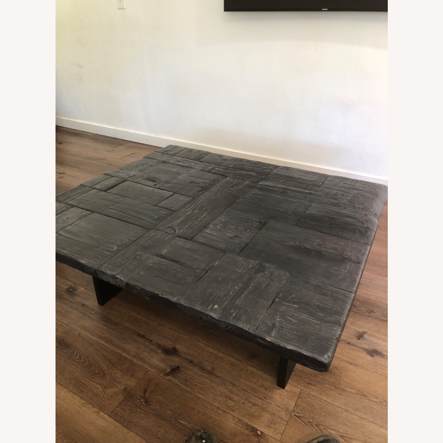 Handcrafted Solid Wood Coffee Table - image-4