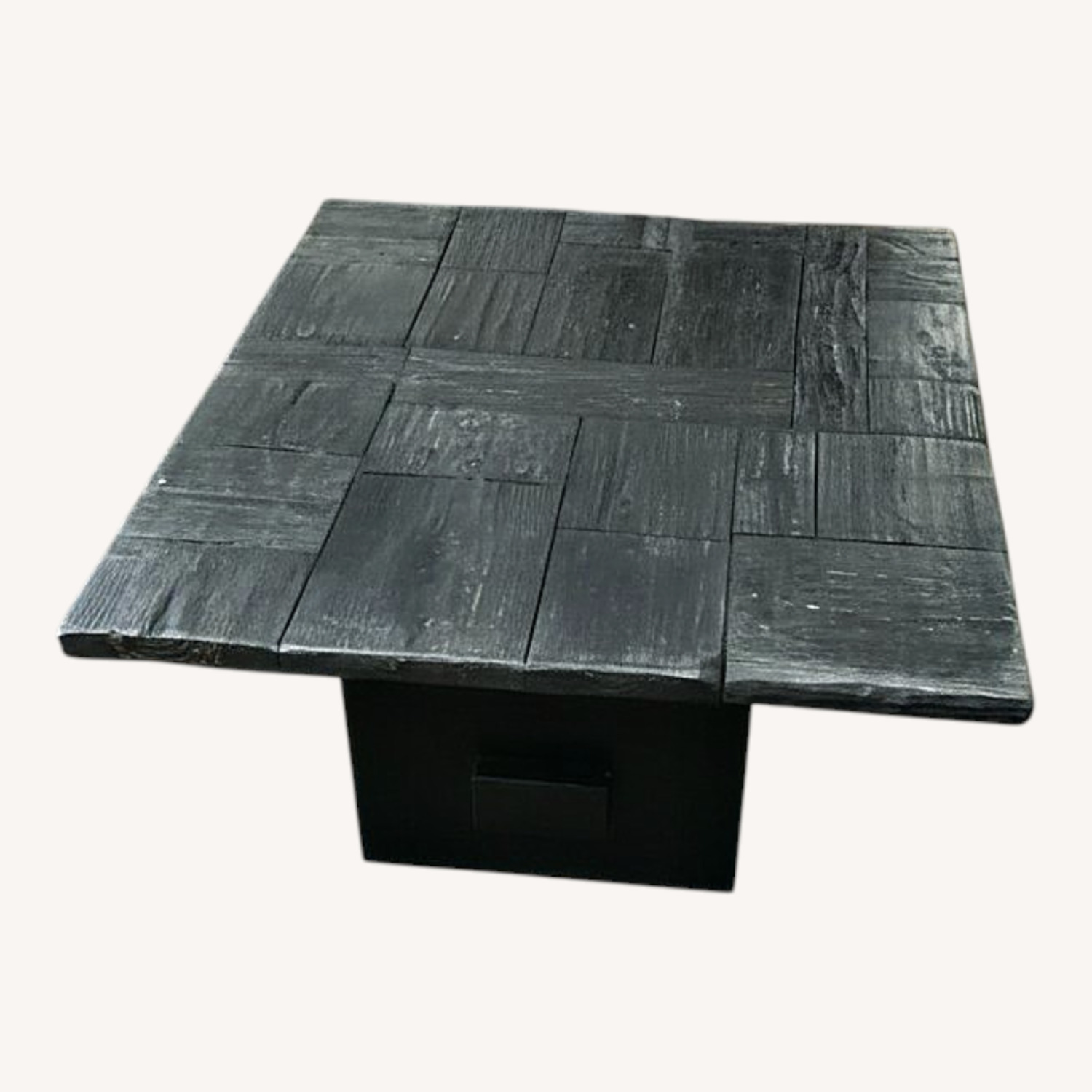 Handcrafted Solid Wood Coffee Table - image-0