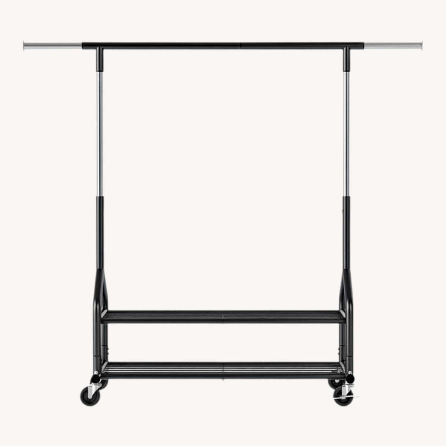 EAGMAK Heavy Duty Rolling Clothes Rail - image-0