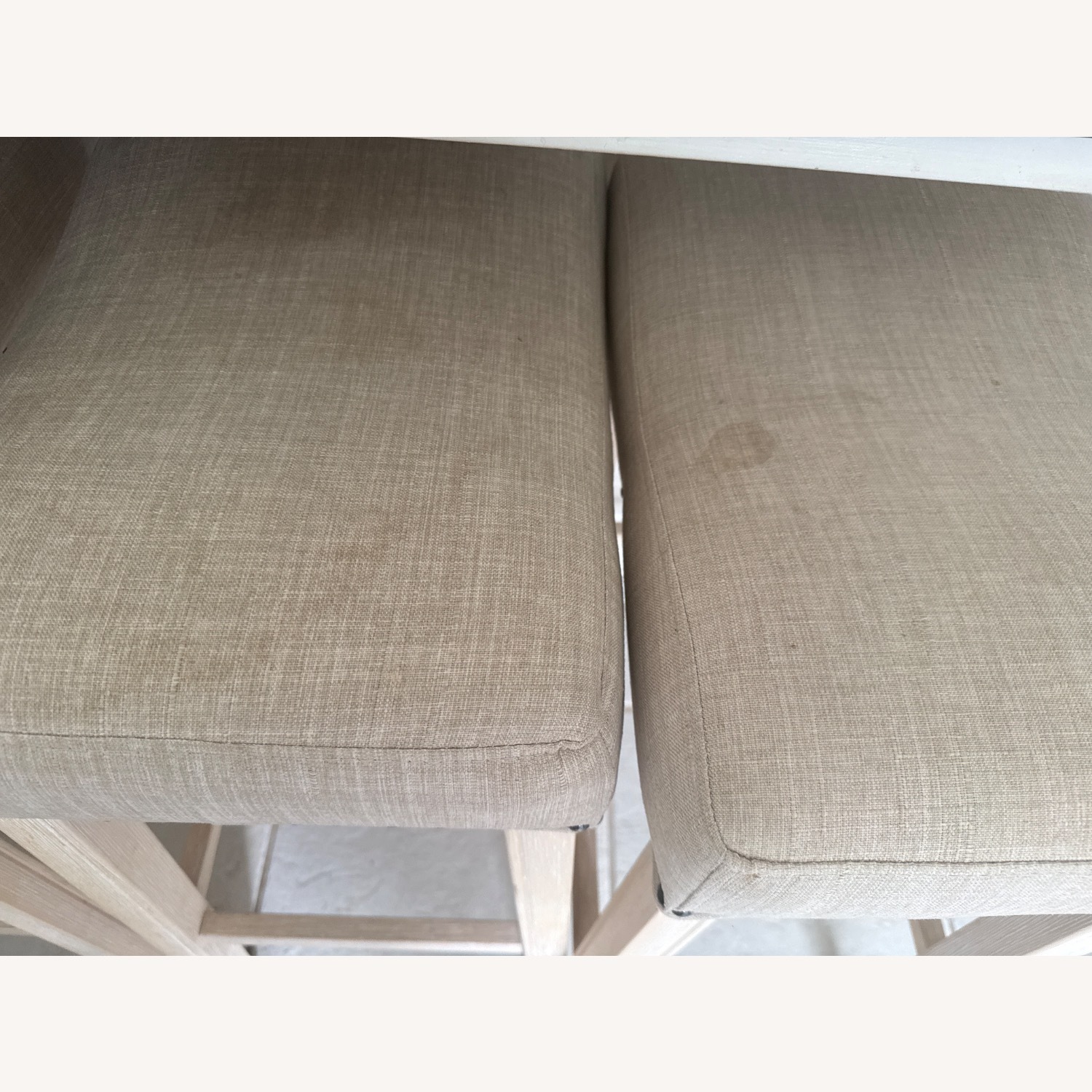 Wayfair Natural Fabric Stools Set of 4 - image-3