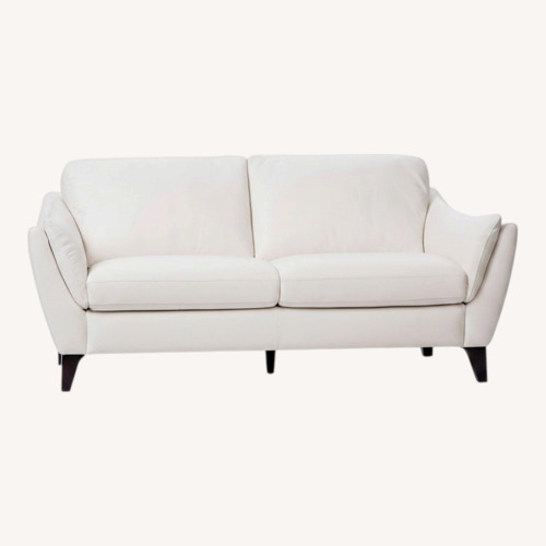 Used Natuzzi  White Leather 2 Seater Sofas for sale on AptDeco