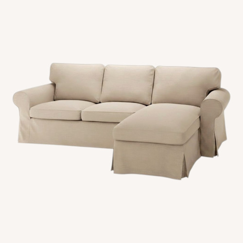 Used IKEA Upland 3 Seater Sofa with Chaise for sale on AptDeco