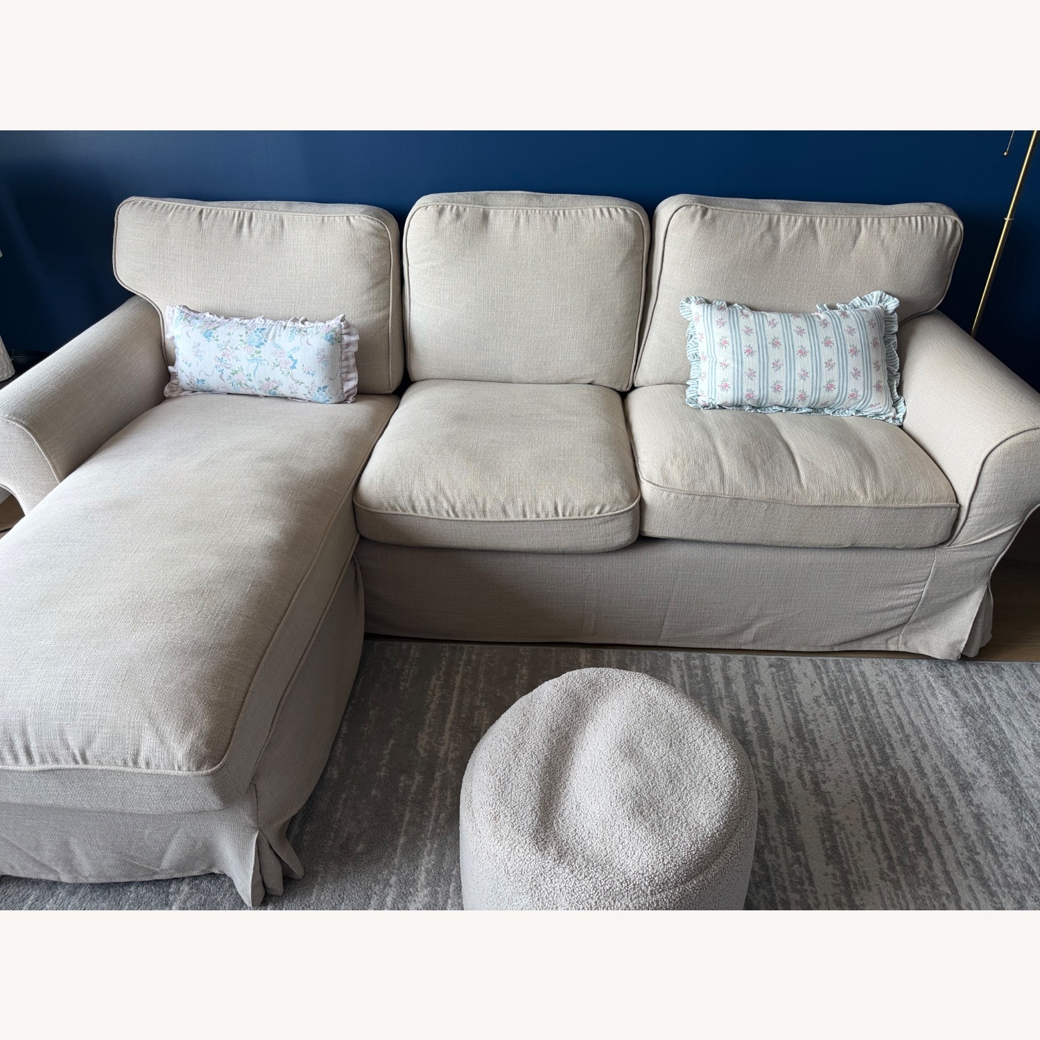 IKEA Upland 3 Seater Sofa with Chaise - image-6