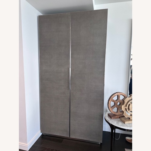 Used Restoration Hardware Graydon Shagreen Cabinet  for sale on AptDeco