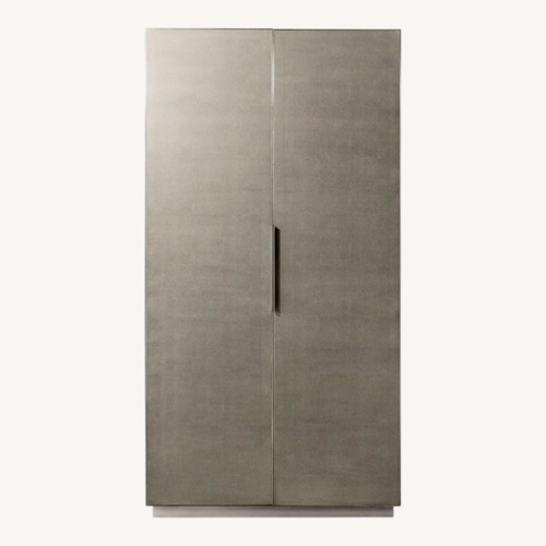Used Restoration Hardware Graydon Shagreen Cabinet  for sale on AptDeco