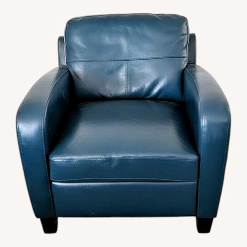 Used Deep Teal Club Chairs Set of 2 for sale on AptDeco