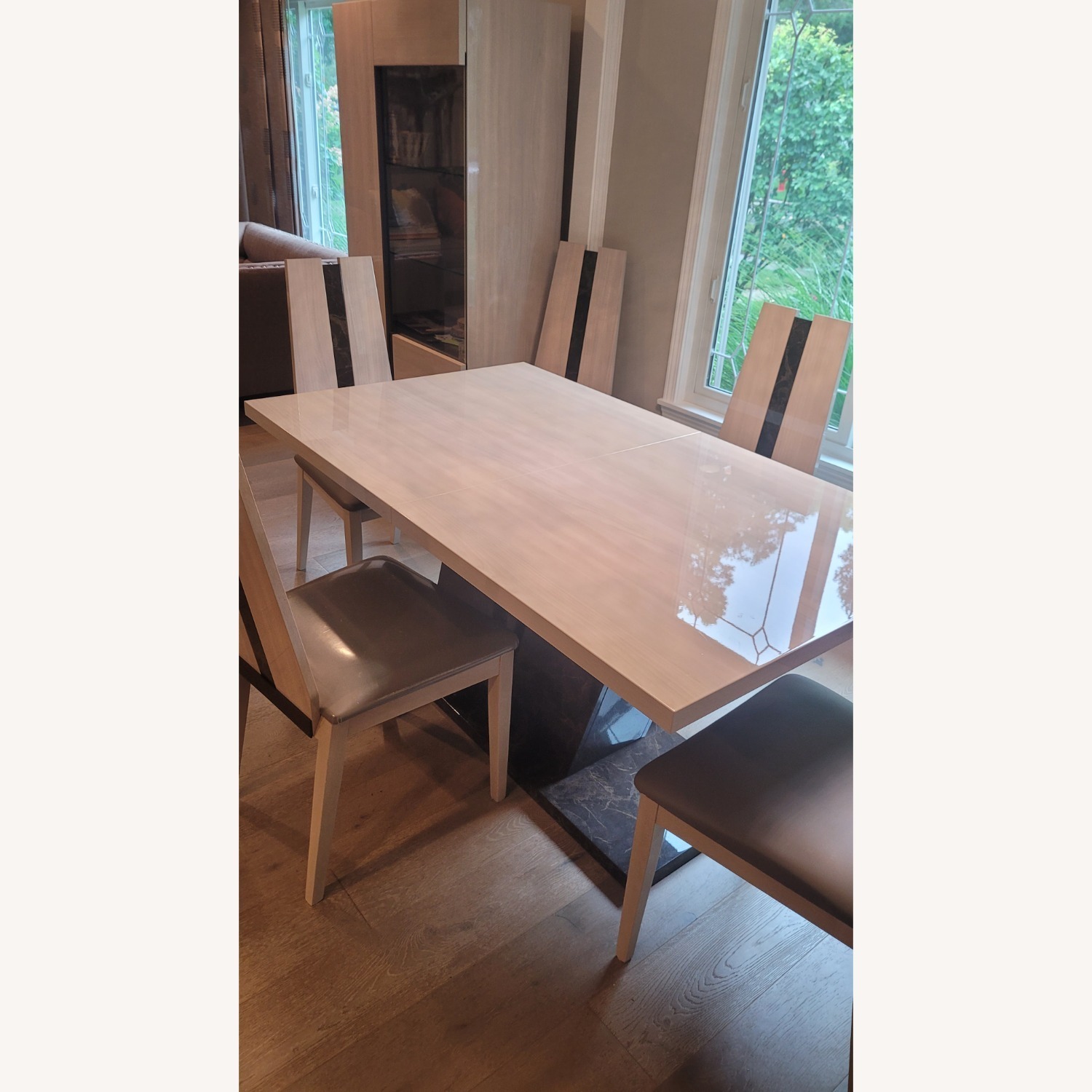 Vintage/Antique Natural Lacquer Dining Set - image-3
