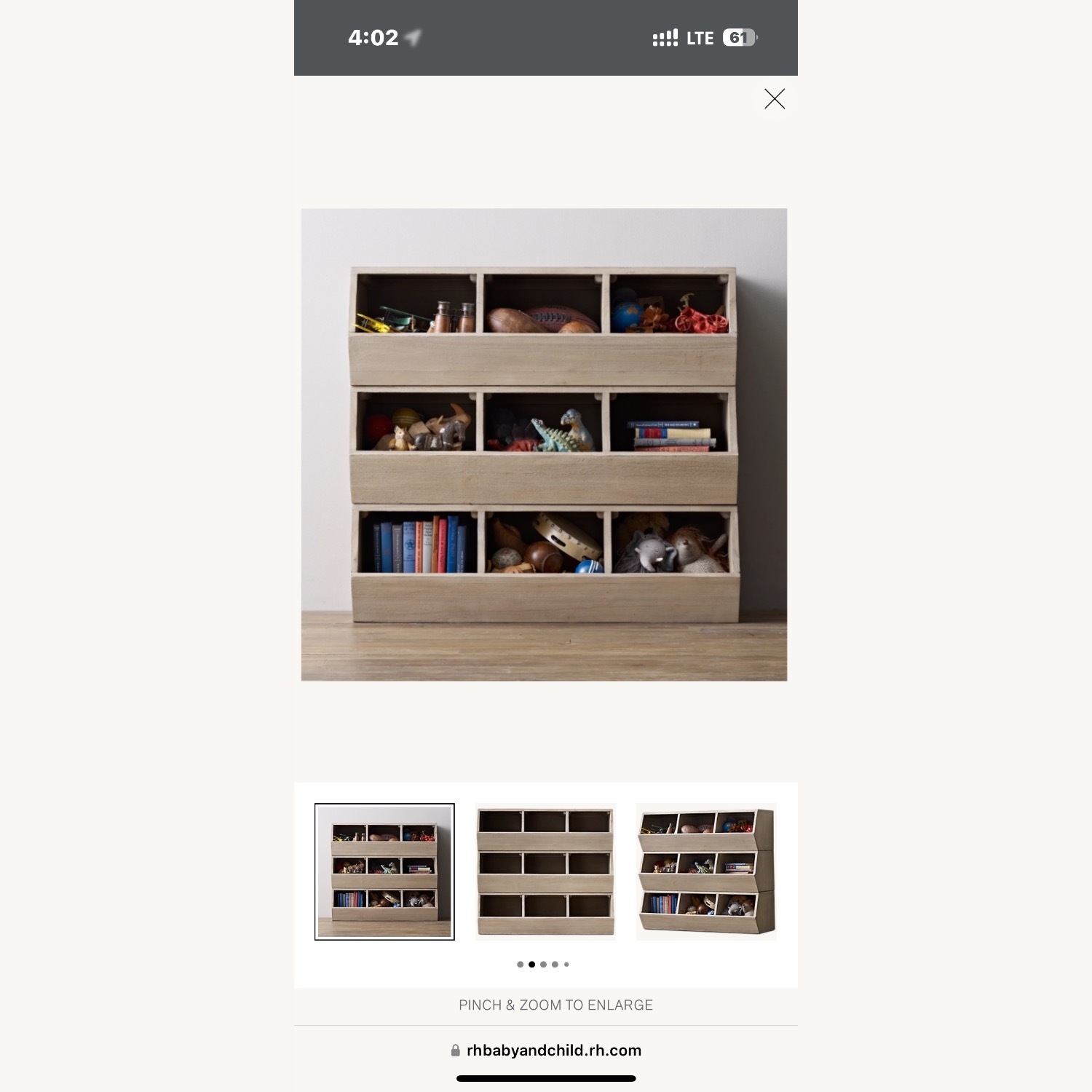 Restoration Hardware Baby and Child Storage - image-1