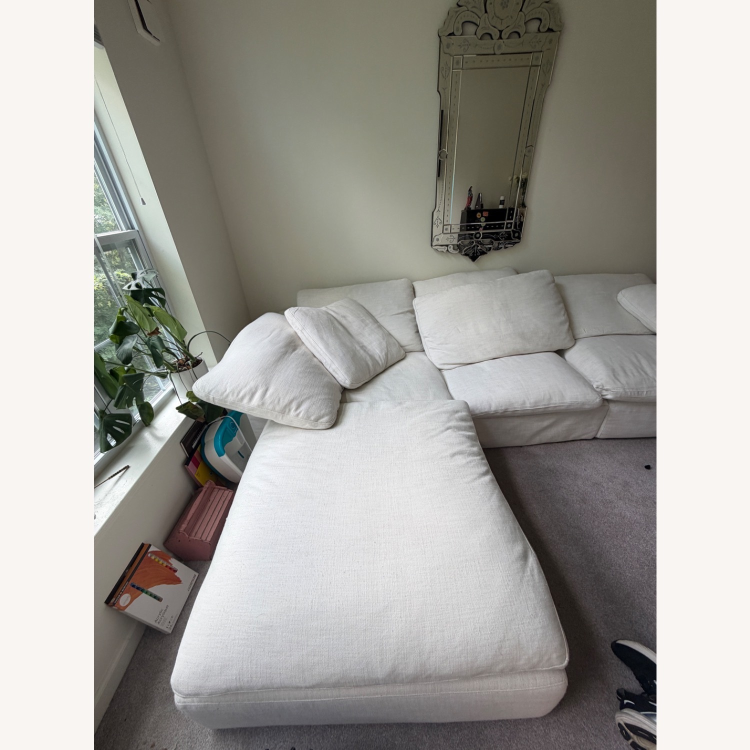 Restoration Hardware Cloud Modular 4-Piece Sofa - image-2