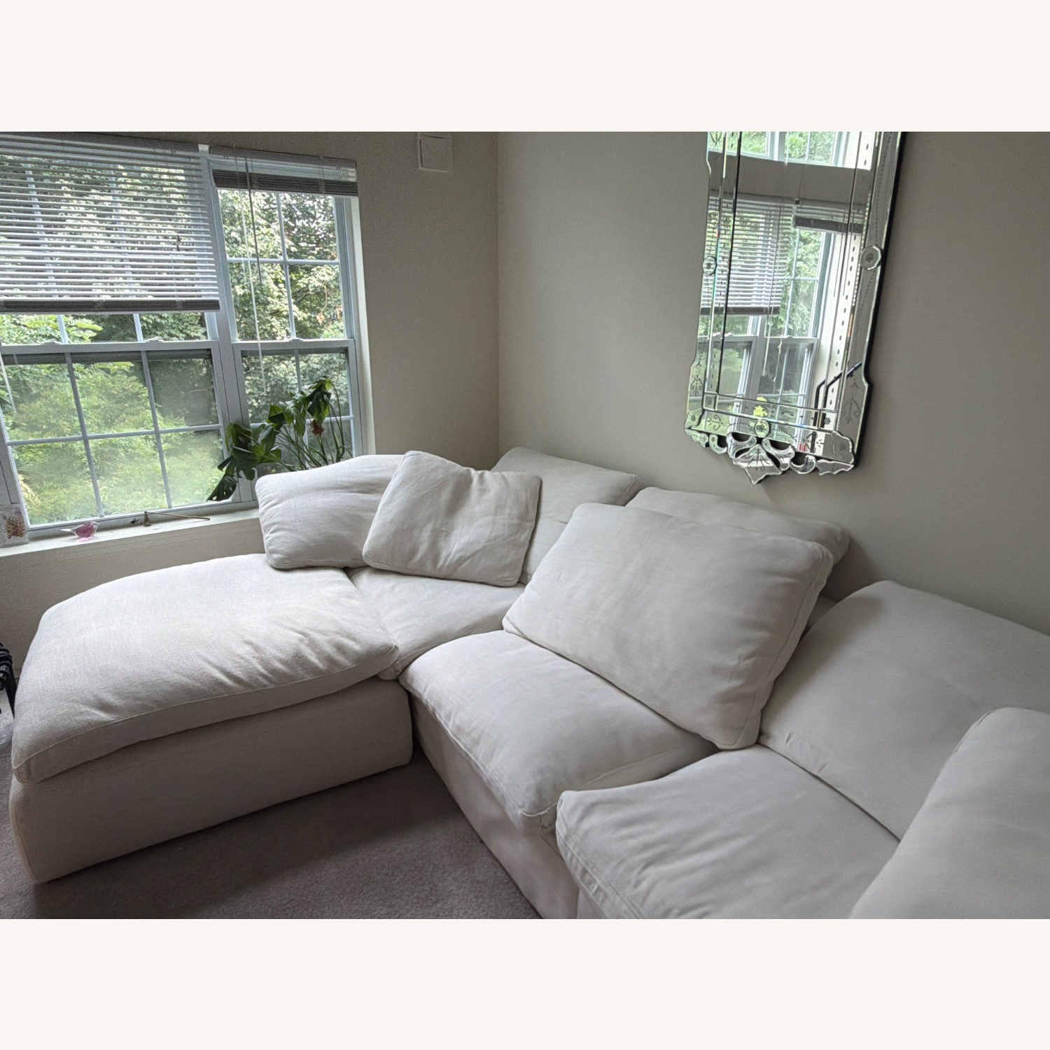 Restoration Hardware Cloud Modular 4-Piece Sofa - image-4