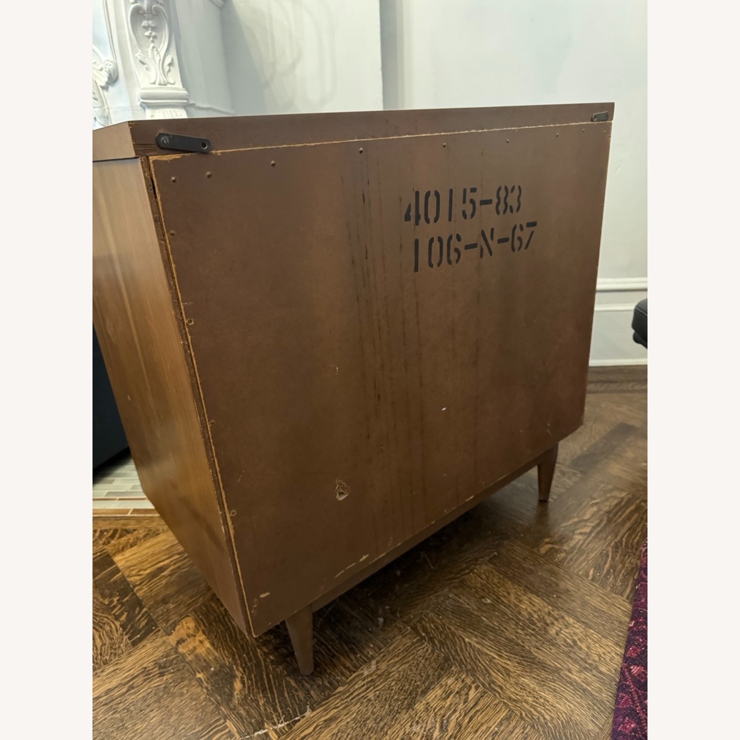 Mid Century Modern Vintage 1970's Poplar Dresser - image-8