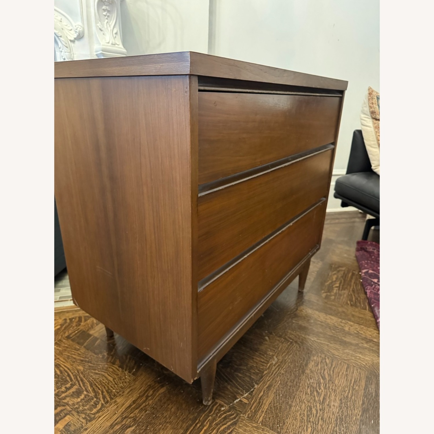 Mid Century Modern Vintage 1970's Poplar Dresser - image-3
