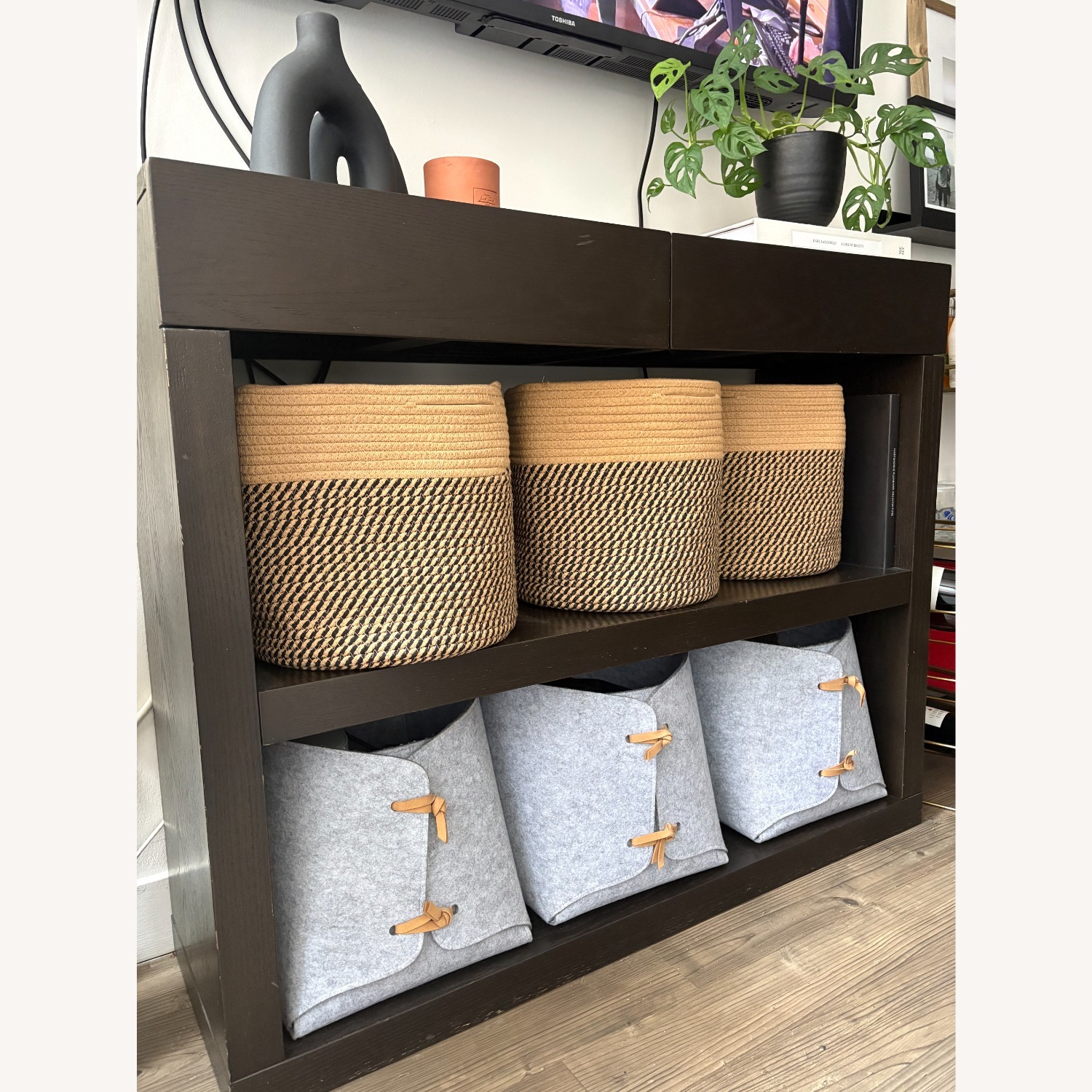 West Elm Storage Console - image-5