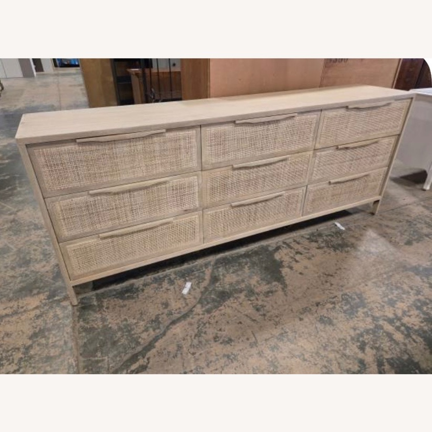 Four Hands Natural Rattan Dresser - image-1