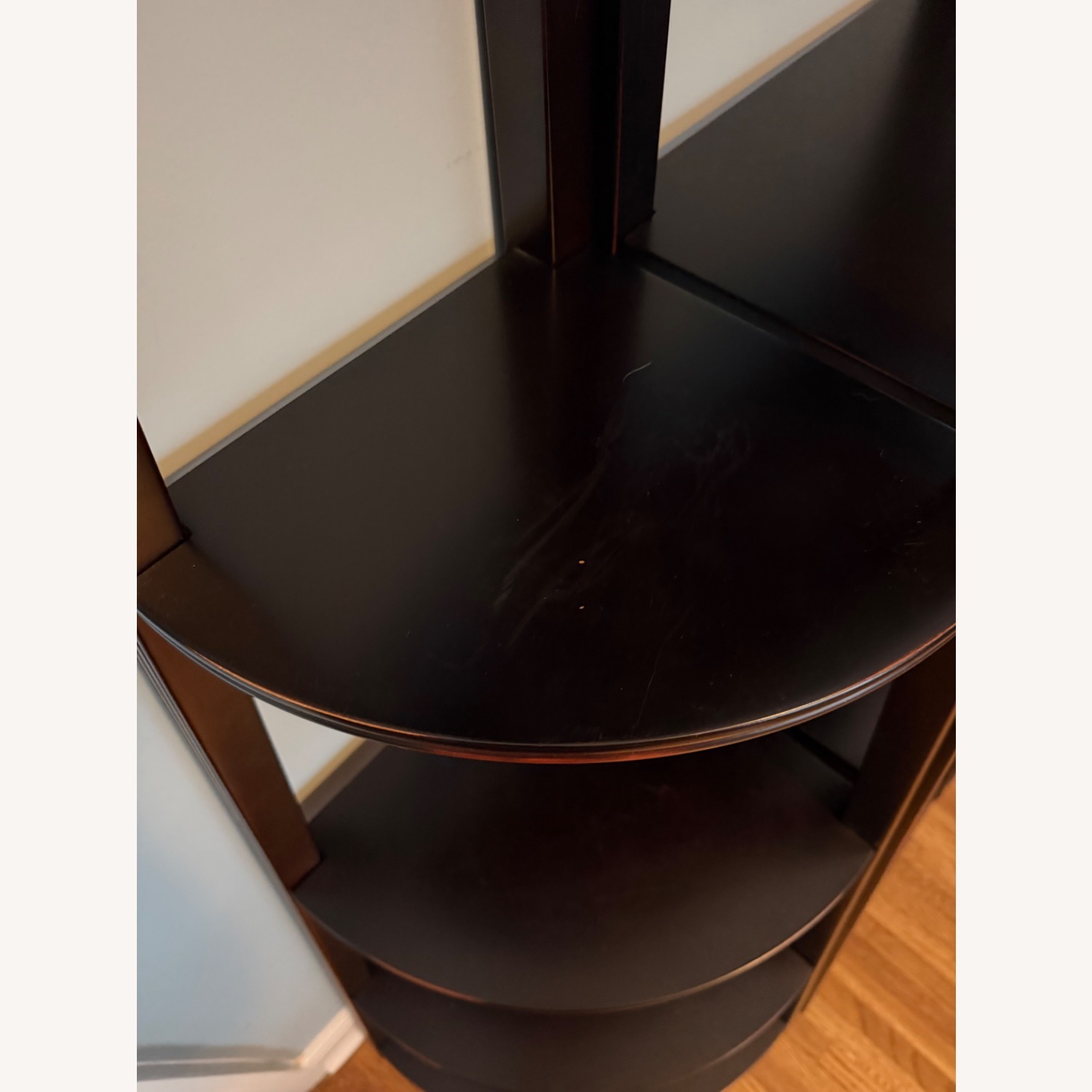World Market Dark Brown Wood Bookcases - image-4