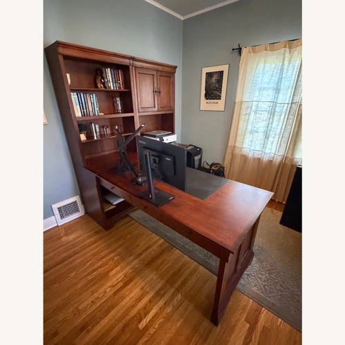 Used Dark Brown Wood Desks for sale on AptDeco