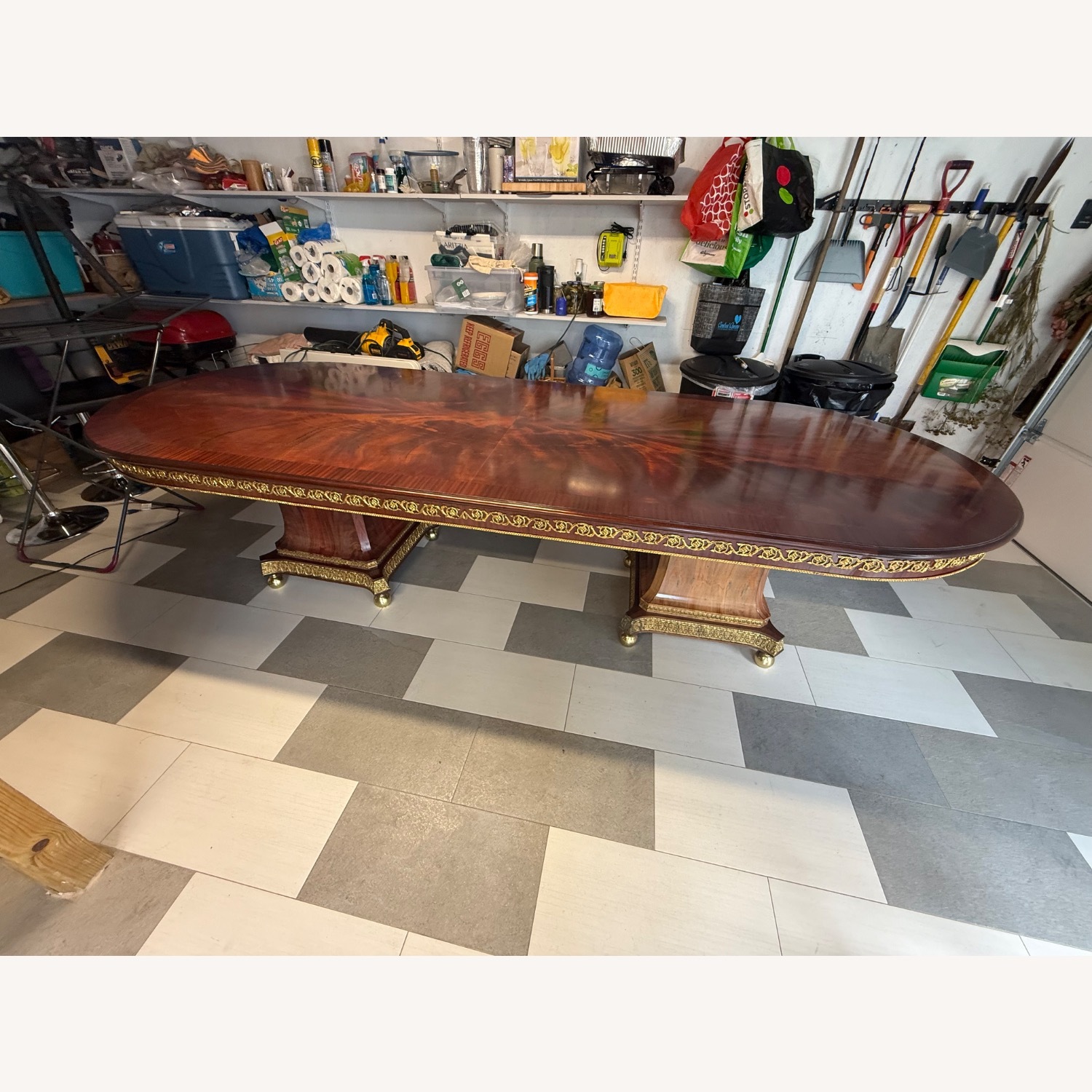 10-Foot Solid Wood Dining Table - image-2