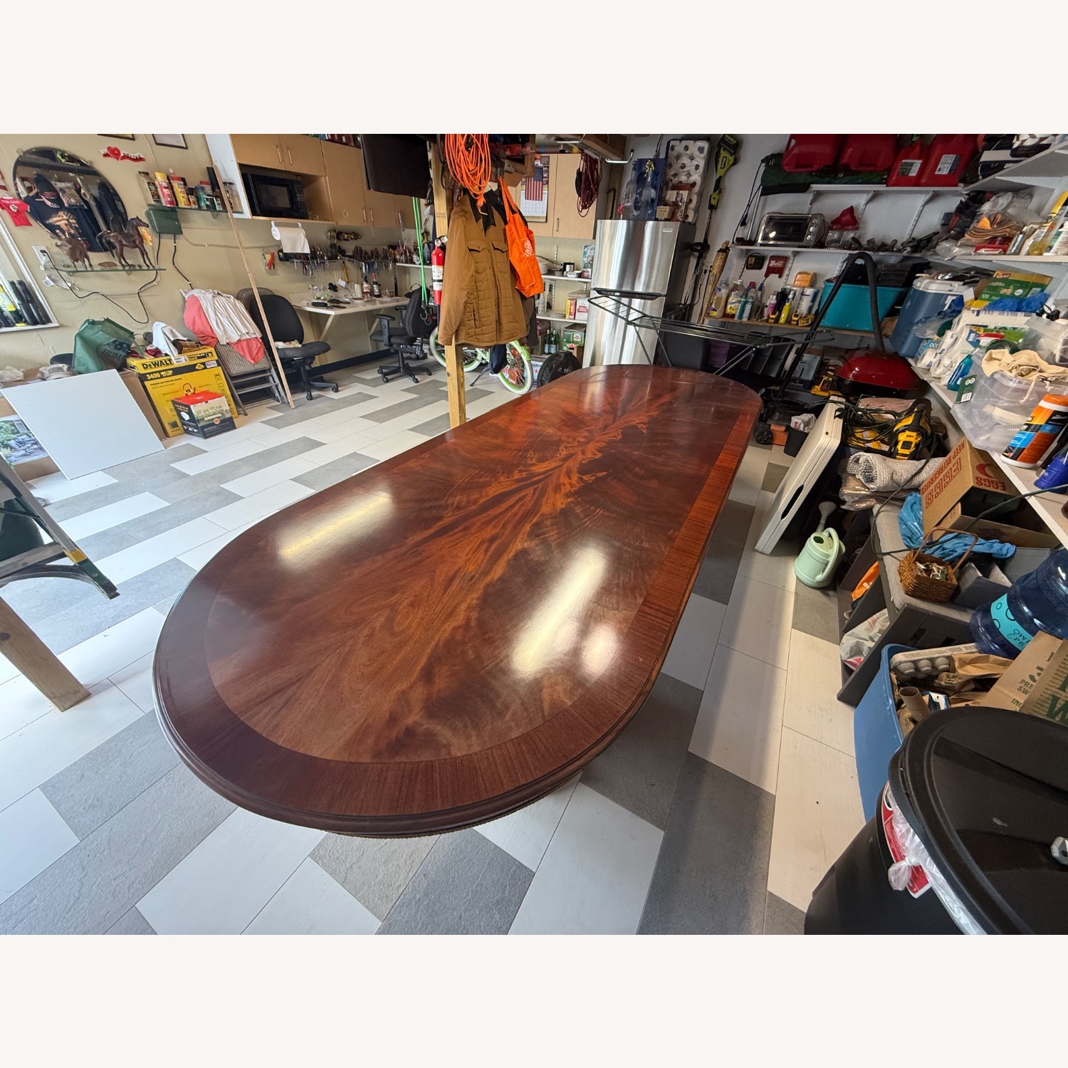 10-Foot Solid Wood Dining Table - image-4