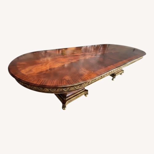Used  10-Foot Solid Wood Dining Table for sale on AptDeco