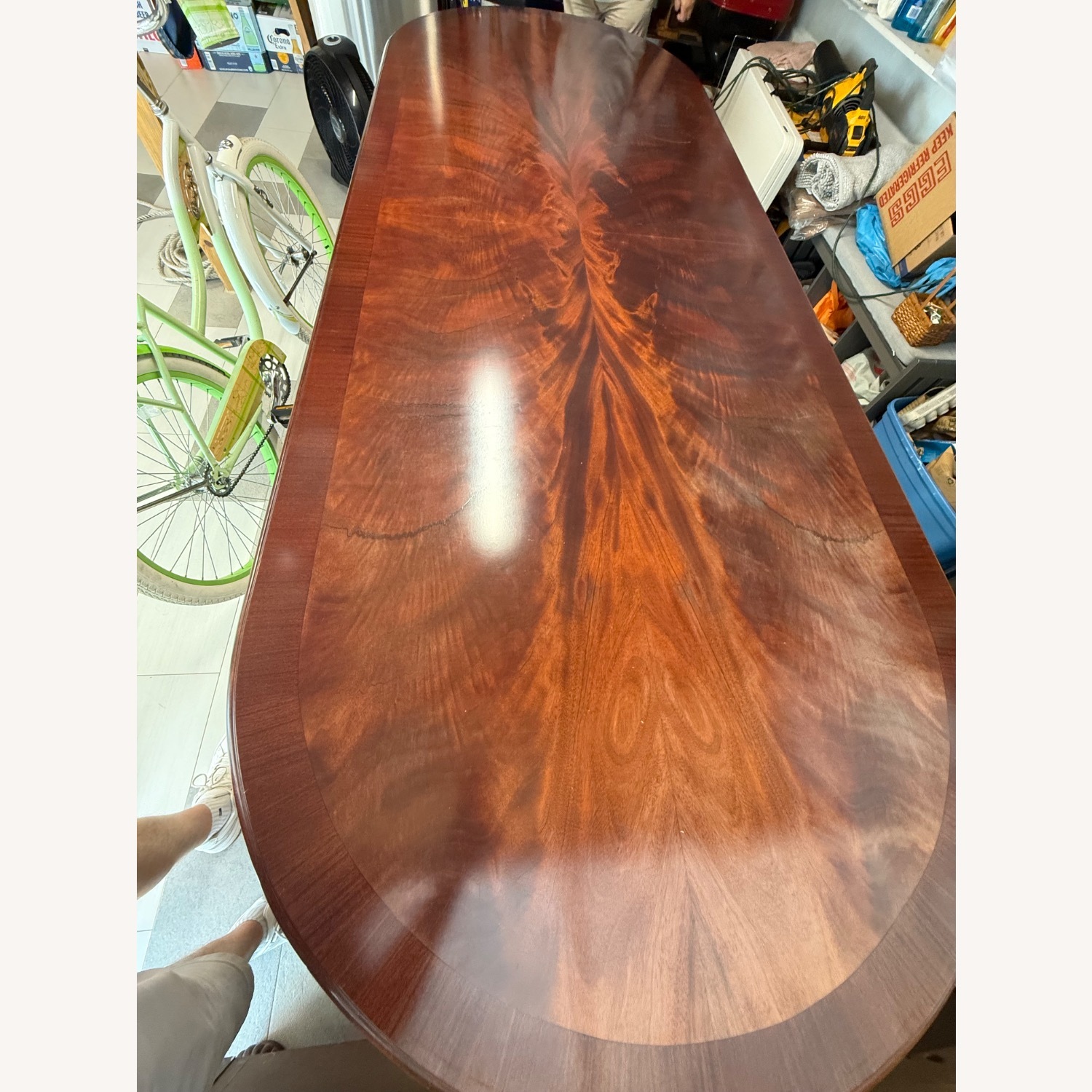 10-Foot Solid Wood Dining Table - image-6