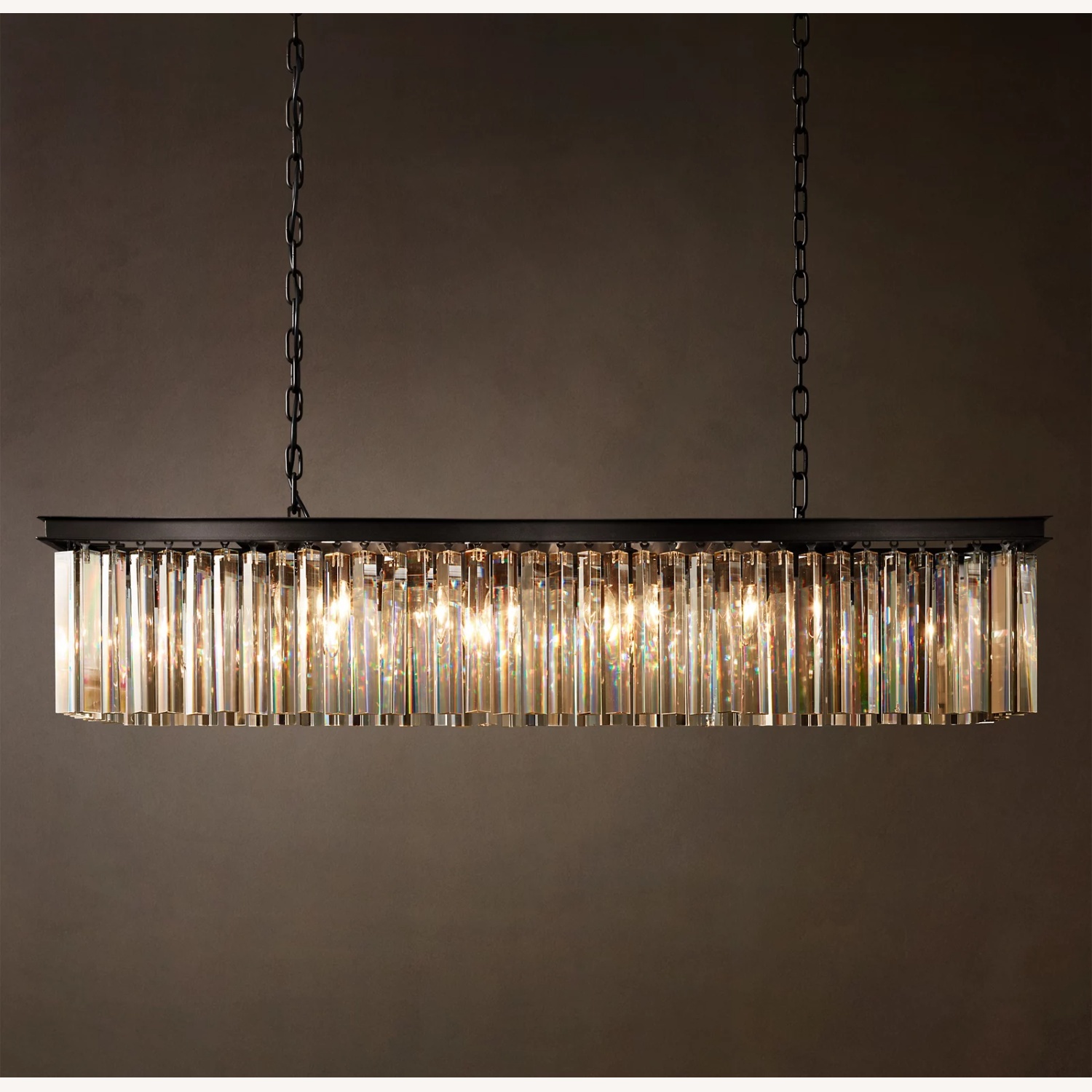 Restoration Hardware Transparent Ceiling Lamp - image-4