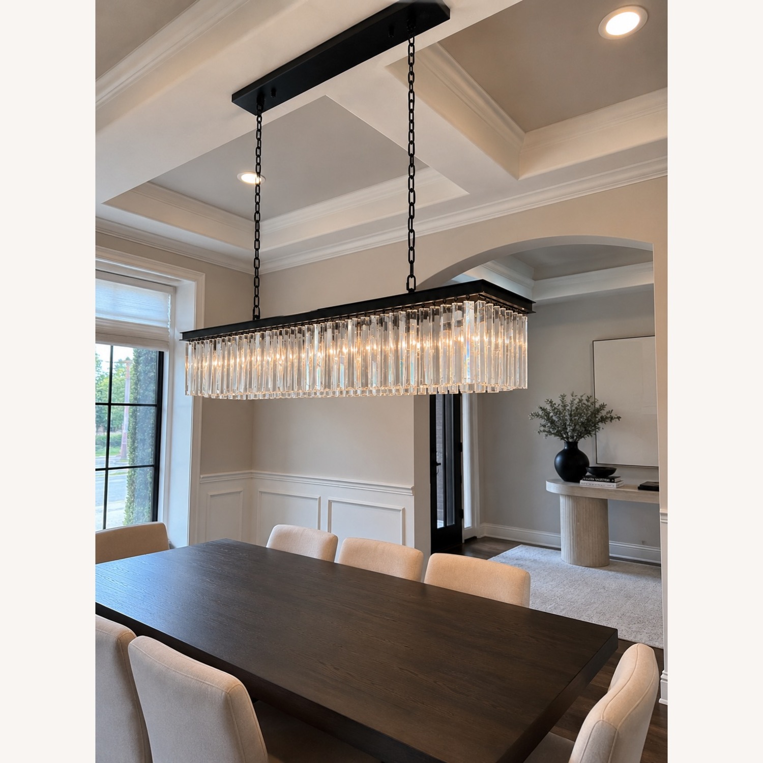 Restoration Hardware Transparent Ceiling Lamp - image-2