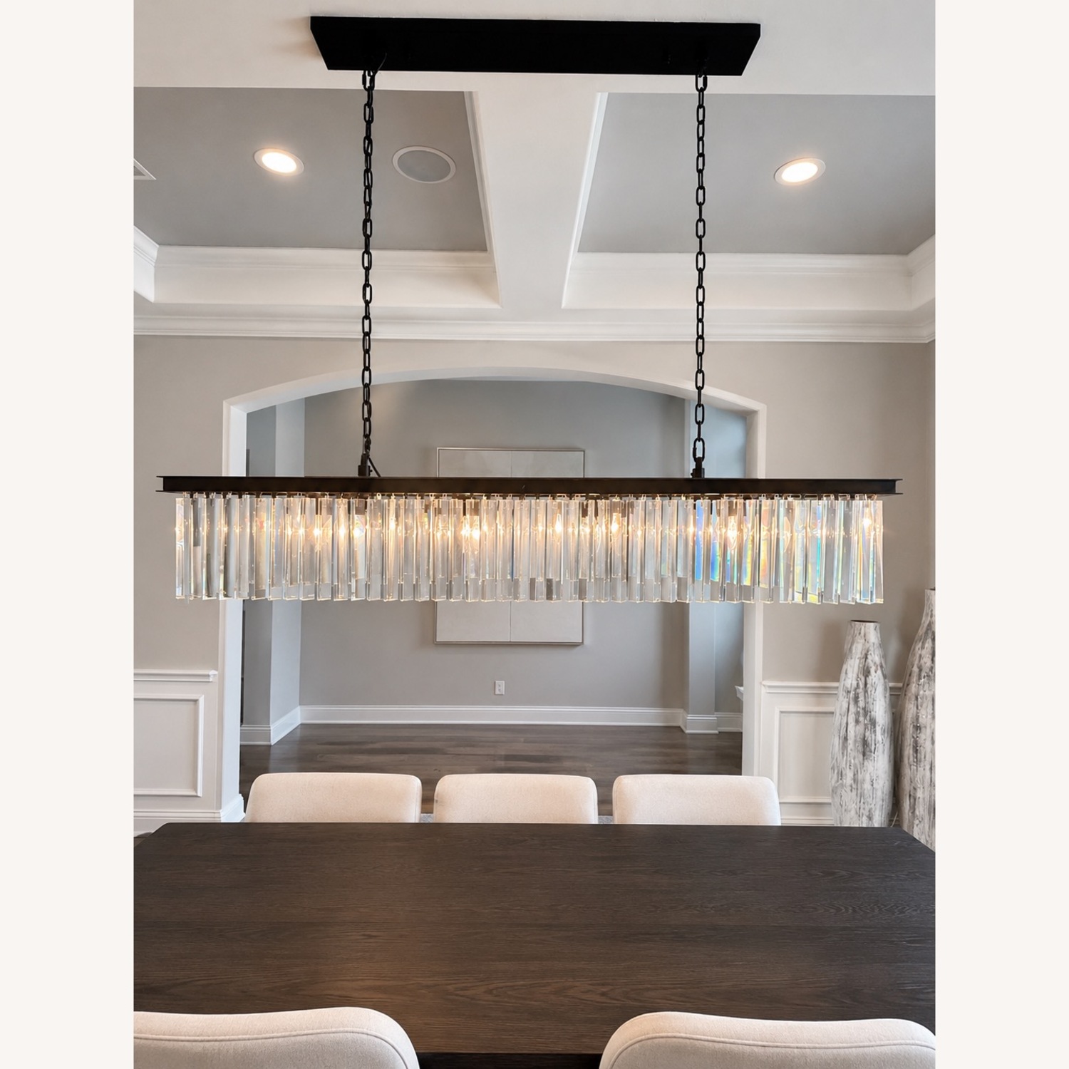 Restoration Hardware Transparent Ceiling Lamp - image-3