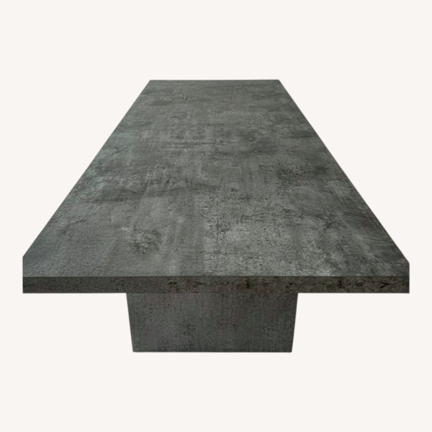 Light Gray Wood Dining Table - image-0