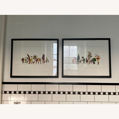 Used Two Framed Prints by Amy Ross for sale on AptDeco