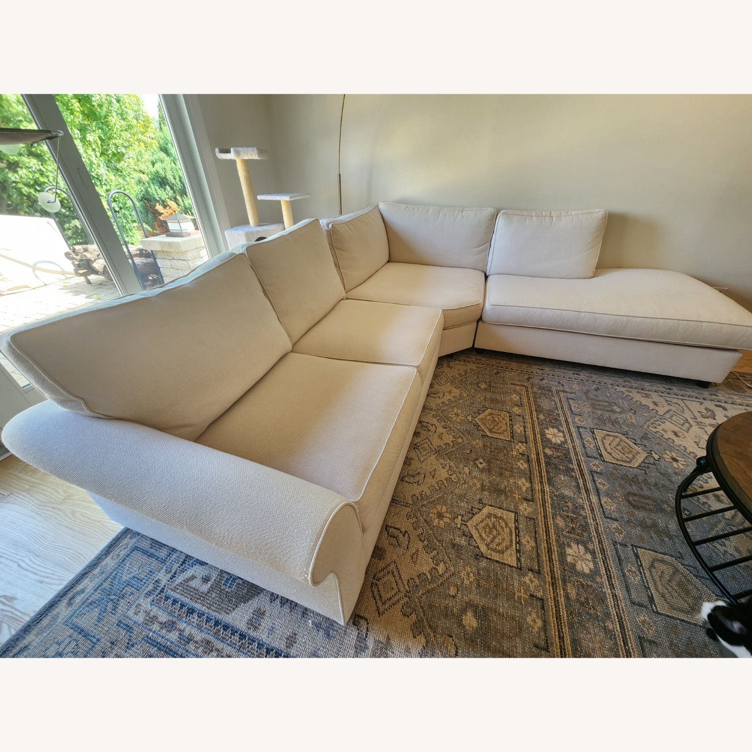 Pottery Barn PB Comfort Natural Fabric 3+ Piece Sectional - image-2