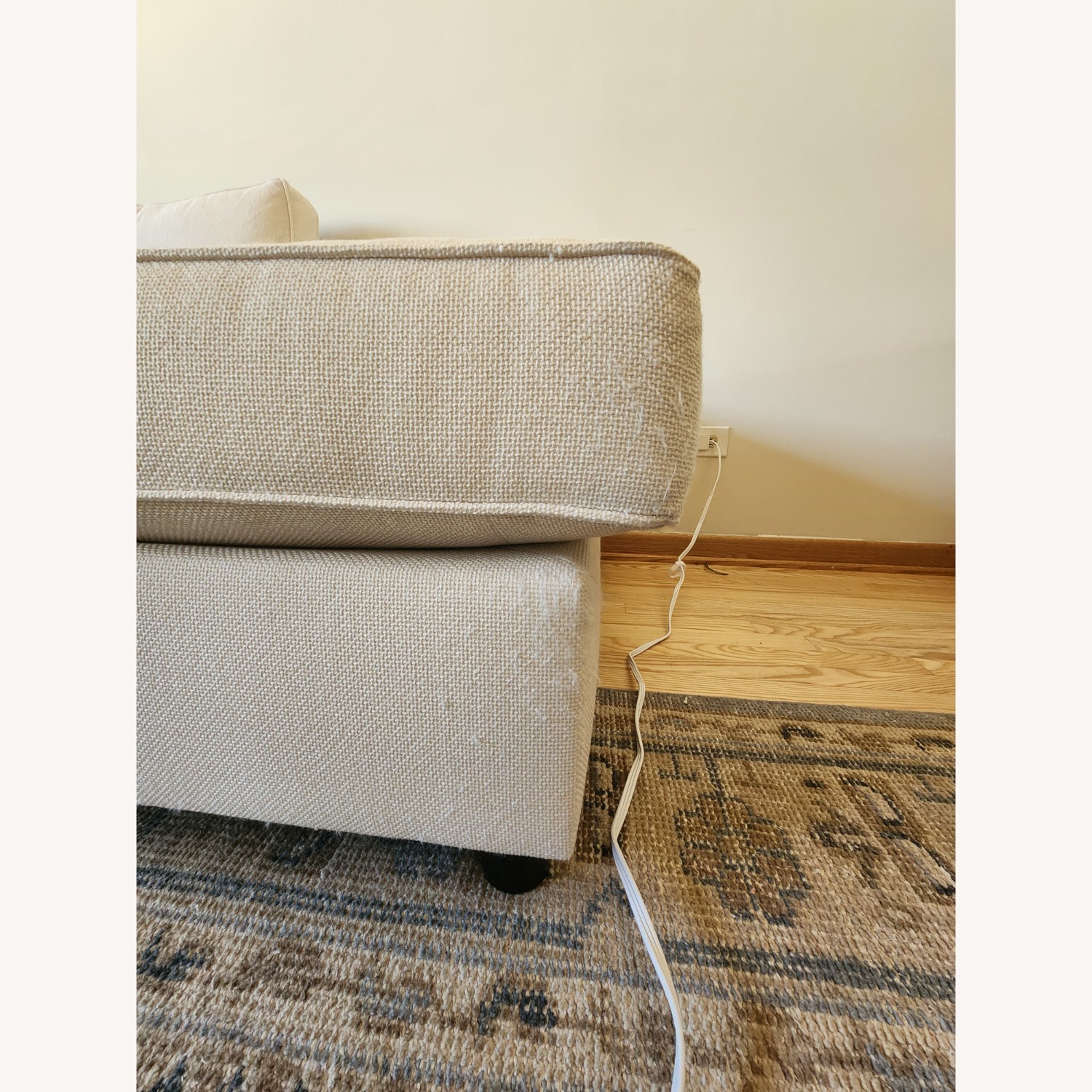 Pottery Barn PB Comfort Natural Fabric 3+ Piece Sectional - image-7