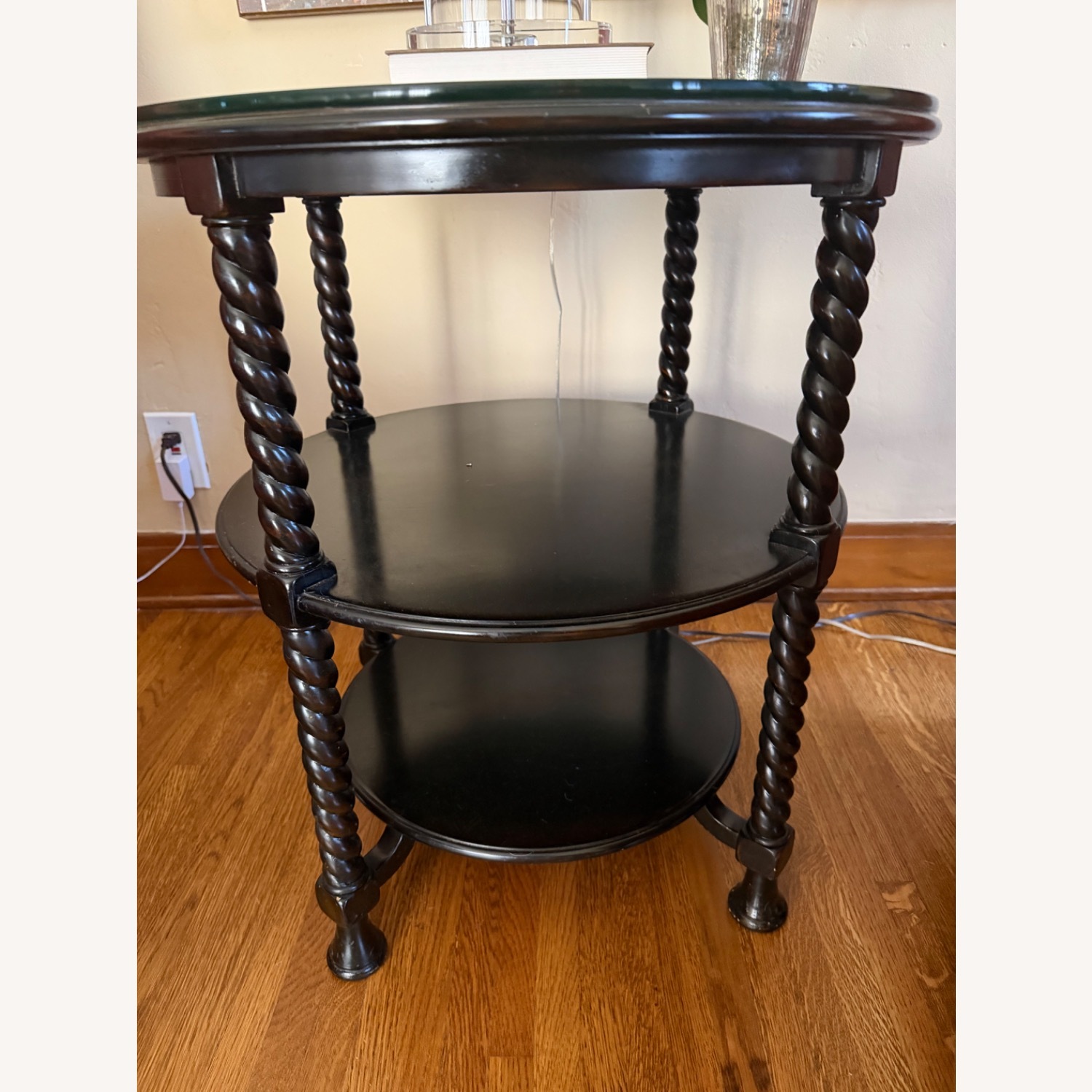 Hooker Dark Brown Wood Side Table - image-3
