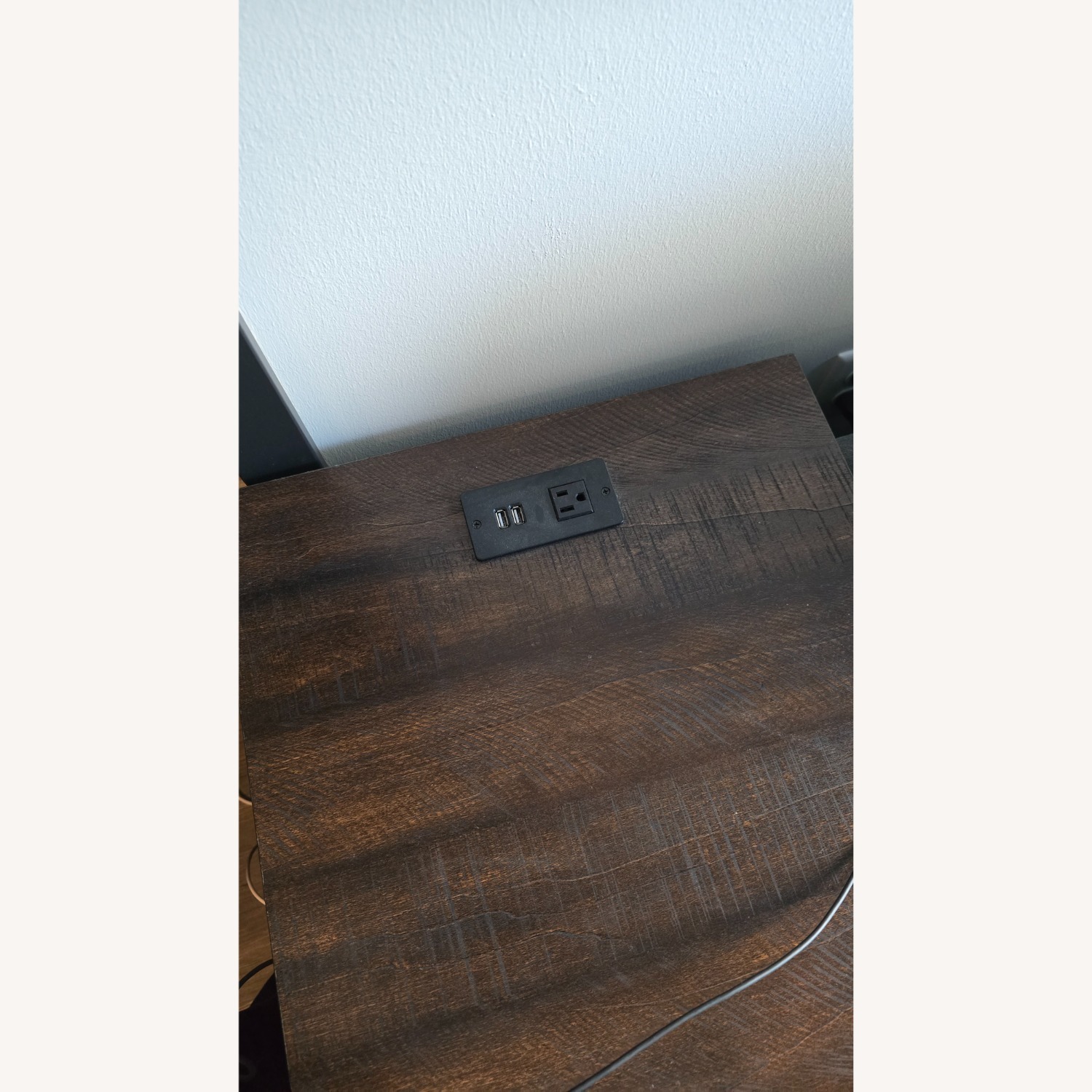 Amazon Side Table with Charging Station - image-3