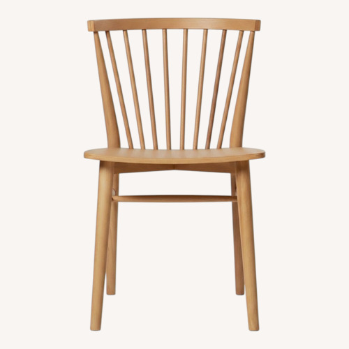 Used Article Rus Dining Chairs Light Oak Set of 4 for sale on AptDeco