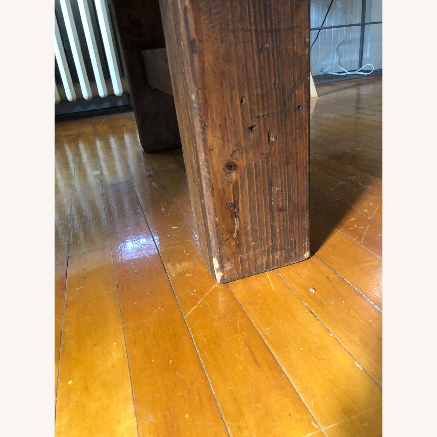 Pottery Barn Hastings Reclaimed Wood Bar Door Table - image-6