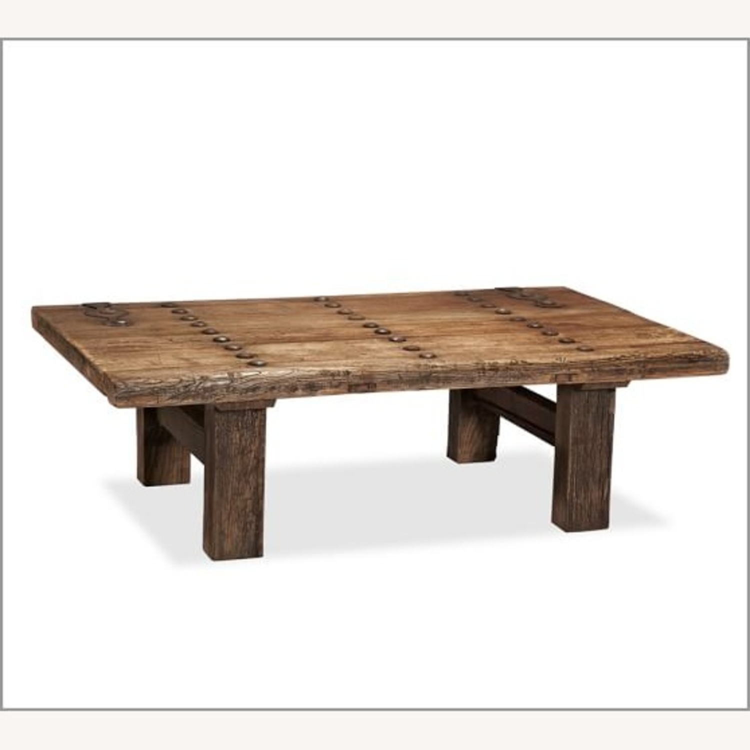 Pottery Barn Hastings Reclaimed Wood Bar Door Table - image-10