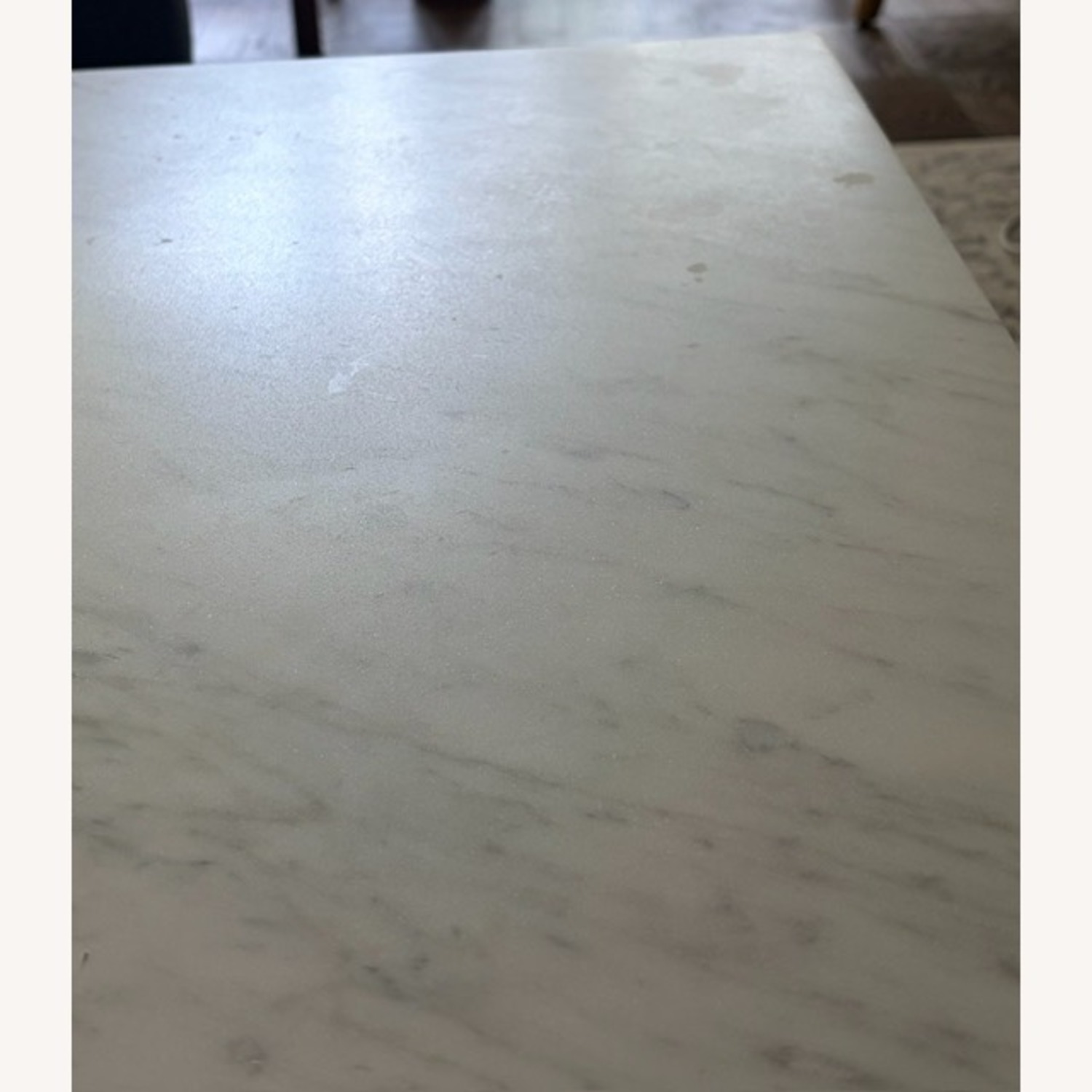 Restoration Hardware Marble & Brass Coffee Table - image-6