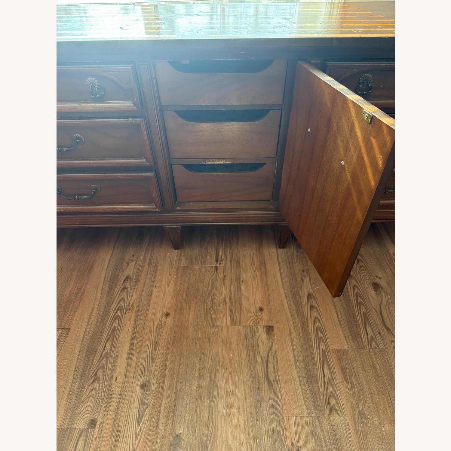 Vintage Dixie Wooden Dresser - image-4