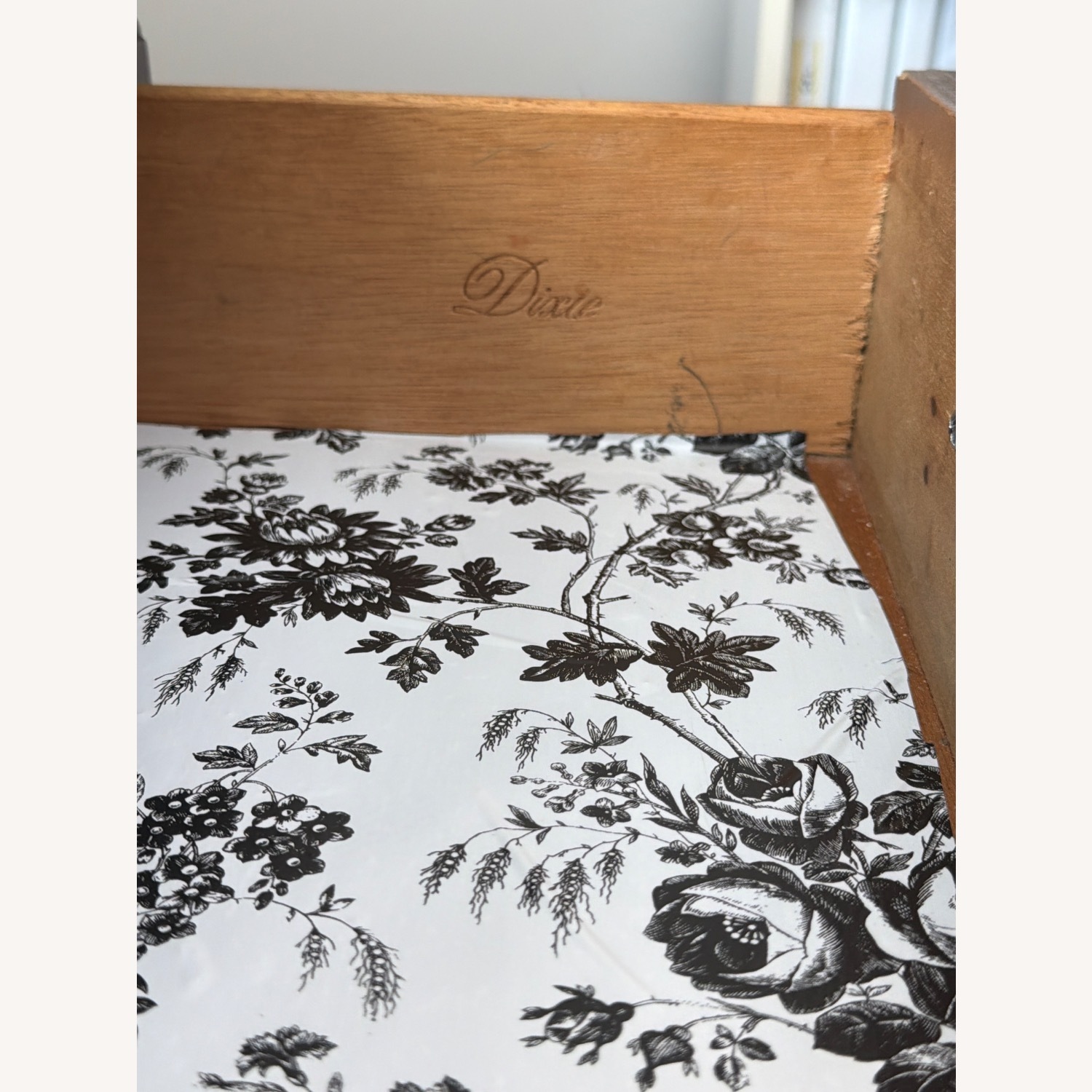 Vintage Dixie Wooden Dresser - image-8
