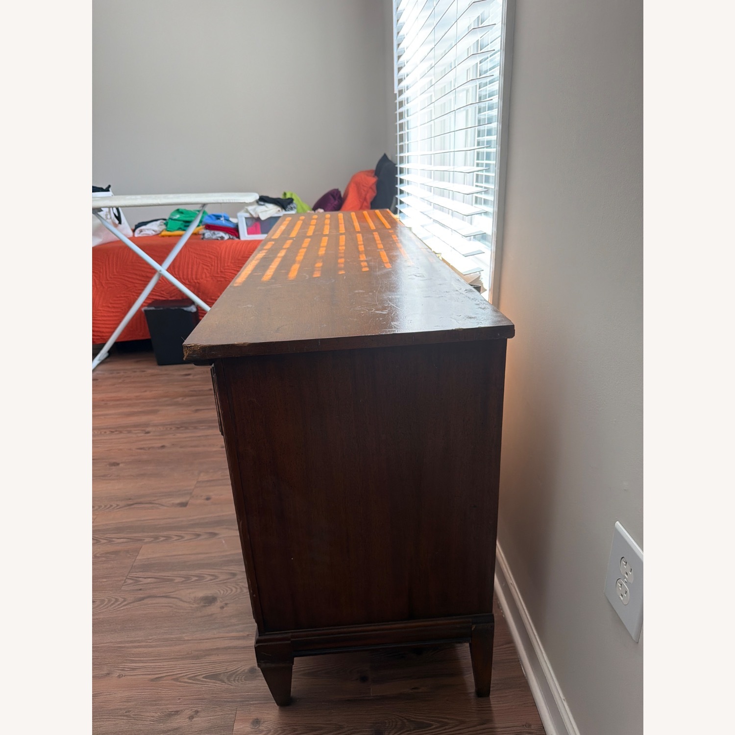 Vintage Dixie Wooden Dresser - image-3