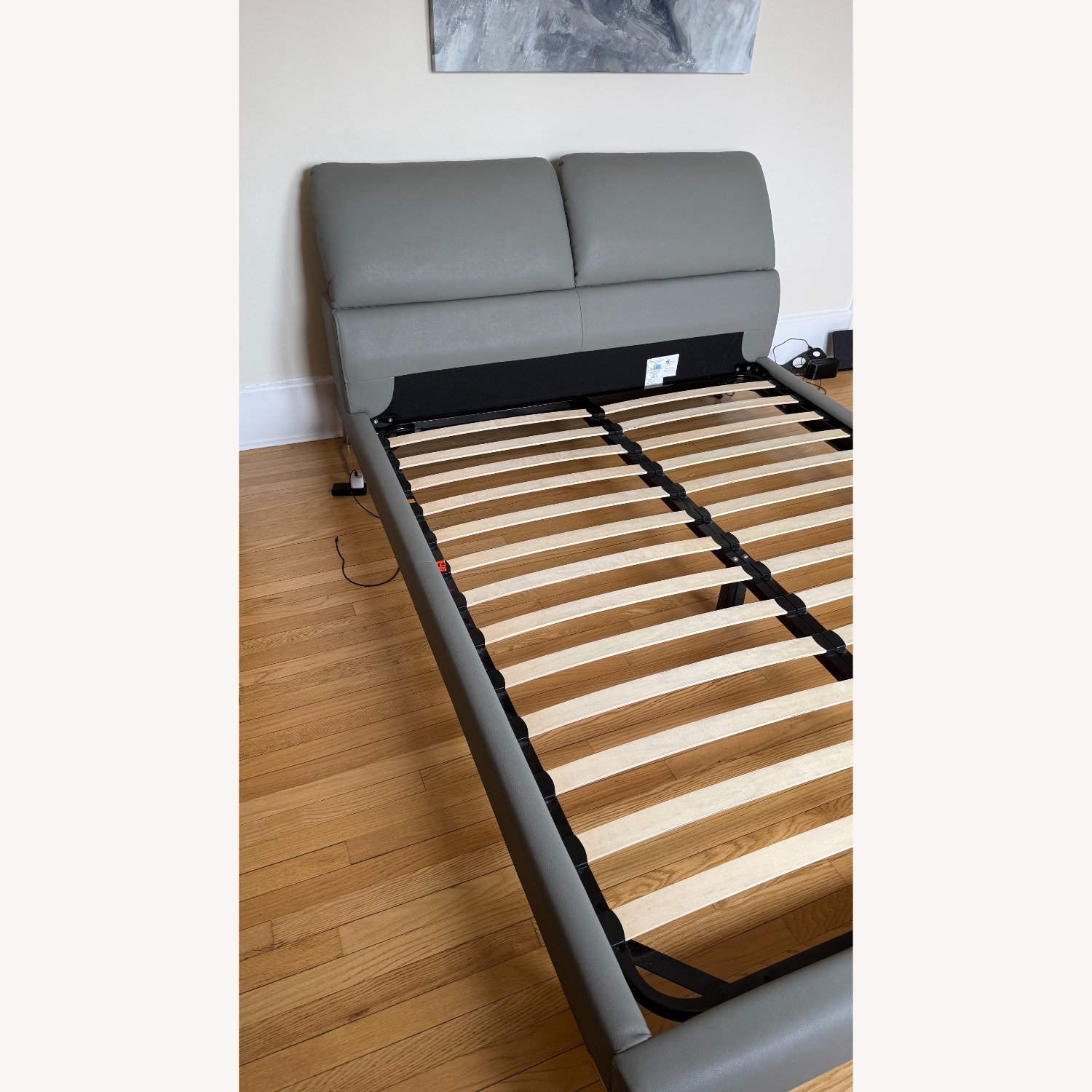 Modani Dark Grey Queen Bed - image-3