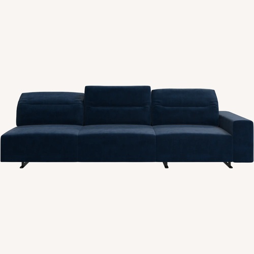 Used BoConcept Blue Fabric 3+ Piece Sectional for sale on AptDeco