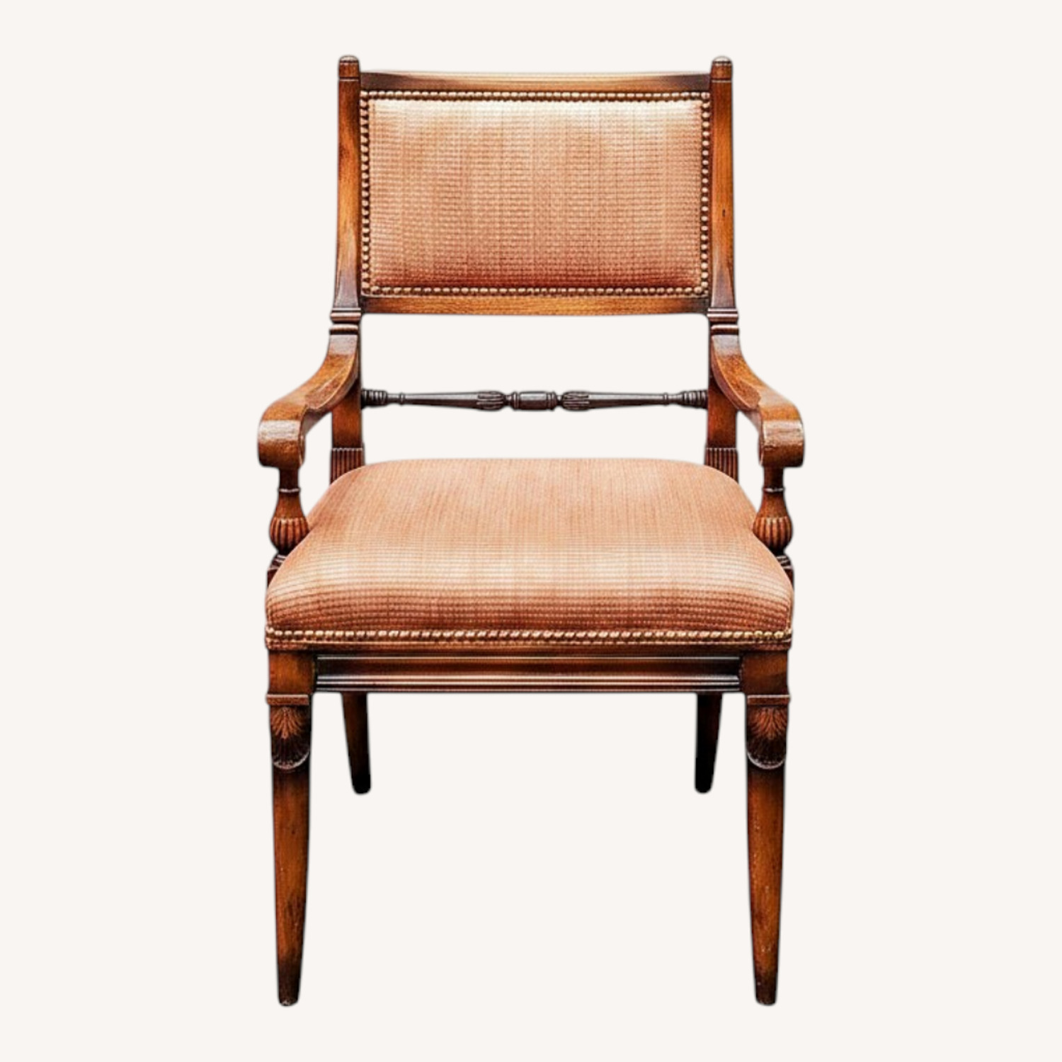 Vintage/Antique Wood Armchairs - image-0