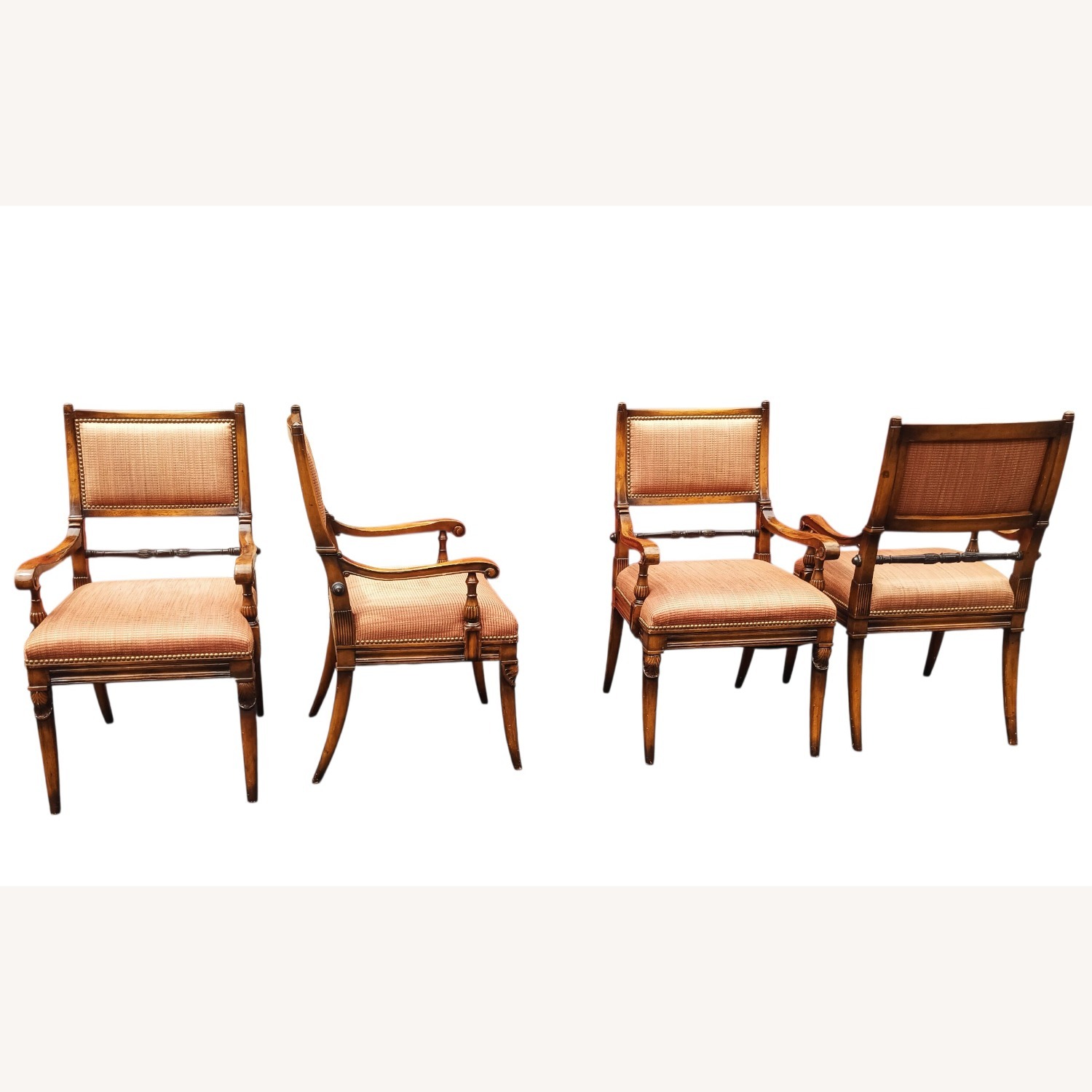 Vintage/Antique Wood Armchairs - image-6