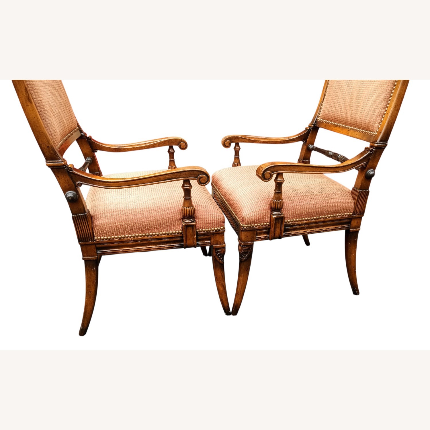 Vintage/Antique Wood Armchairs - image-11