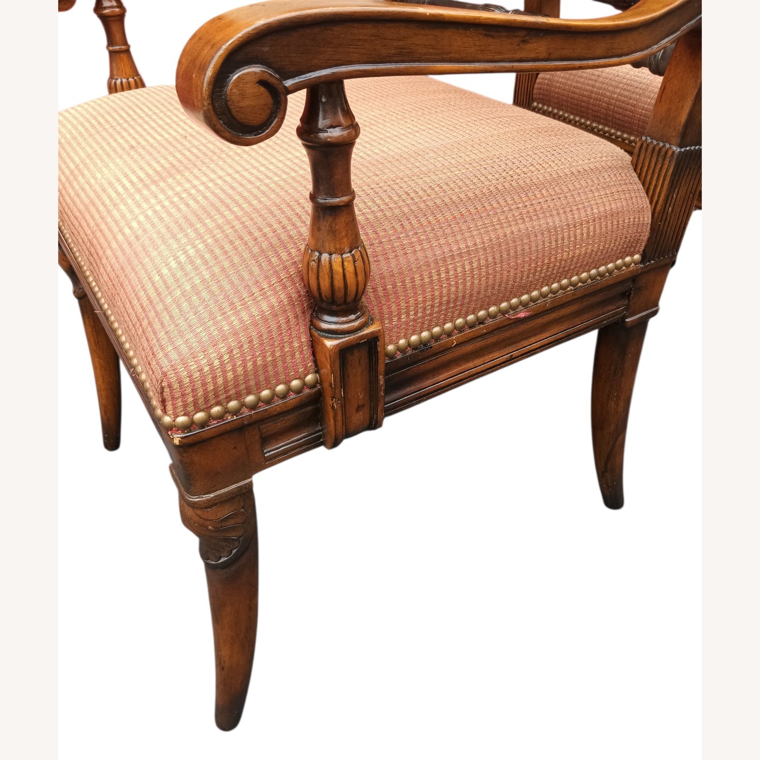 Vintage/Antique Wood Armchairs - image-7