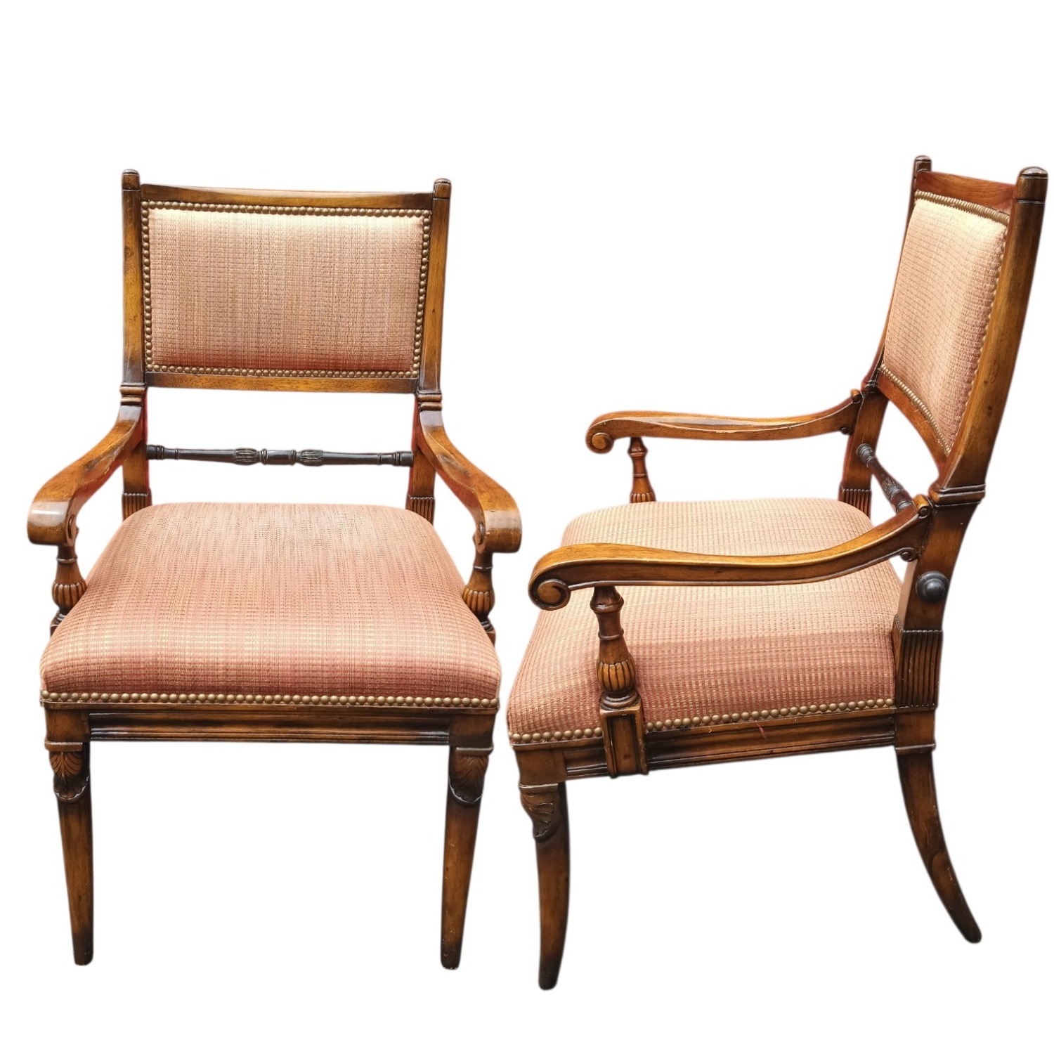 Vintage/Antique Wood Armchairs - image-14