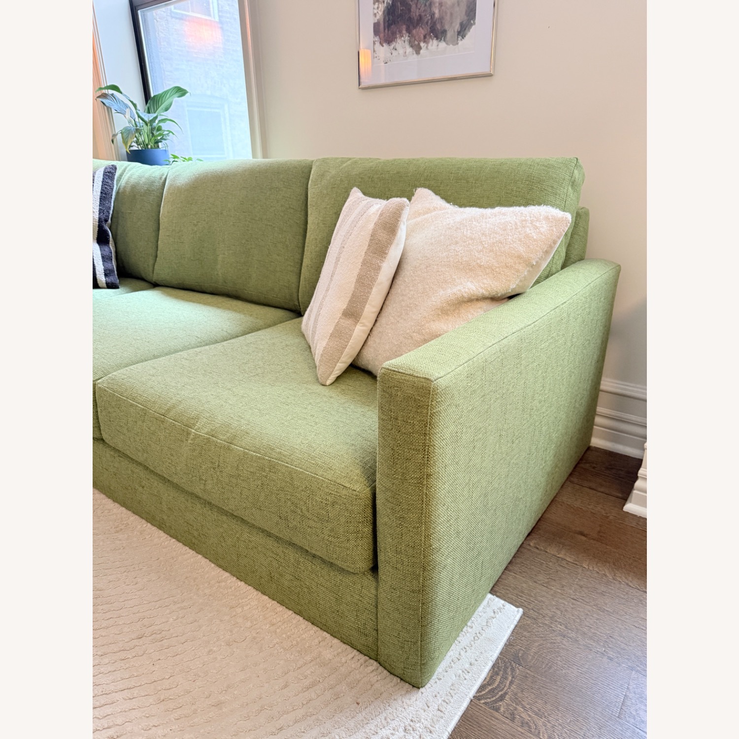 Apt2b Green Fabric 2 Piece Sectional - image-9
